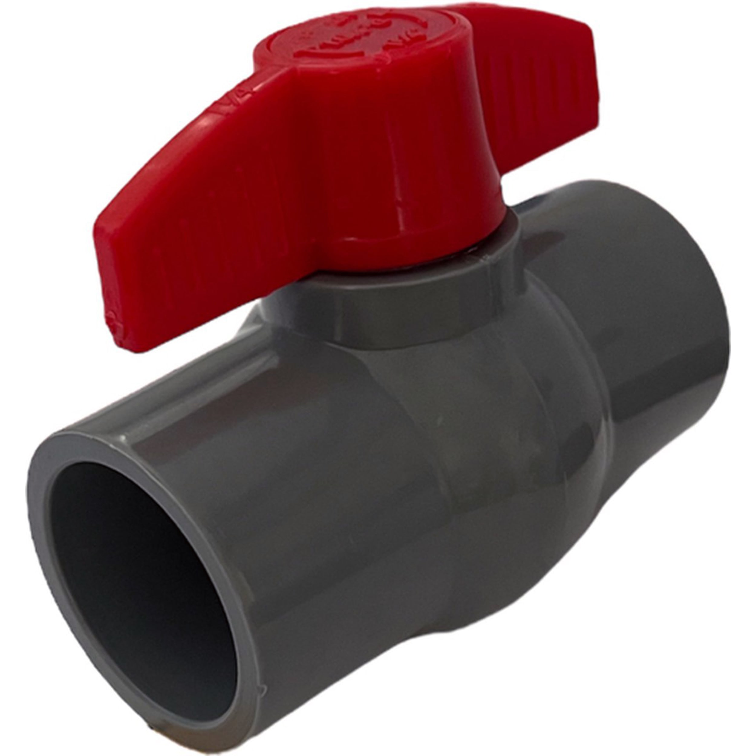 Kogelkraan PVC zonder wartel lijm 50mm