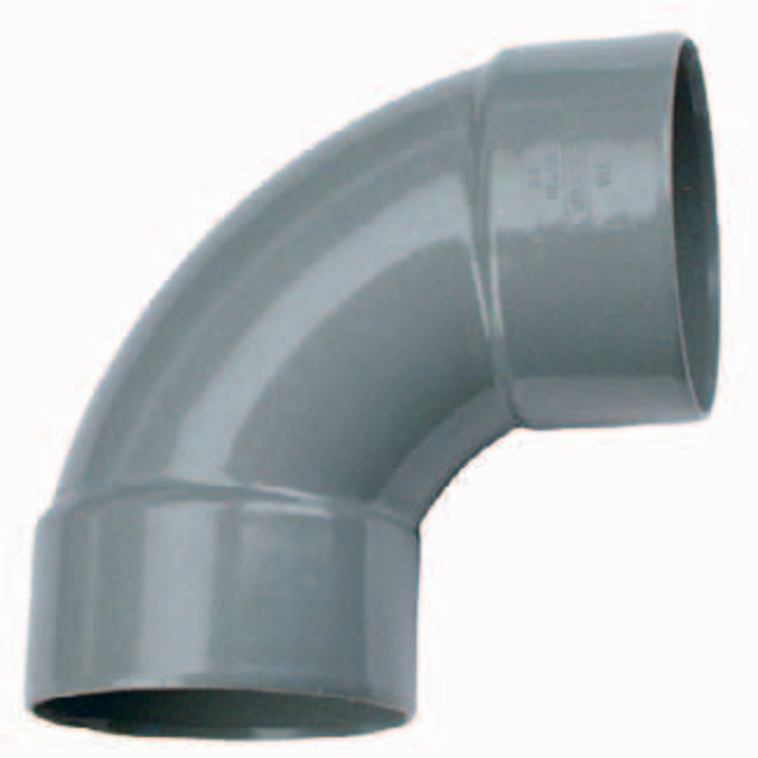 PVC Bocht 88° 2 x mof 50mm