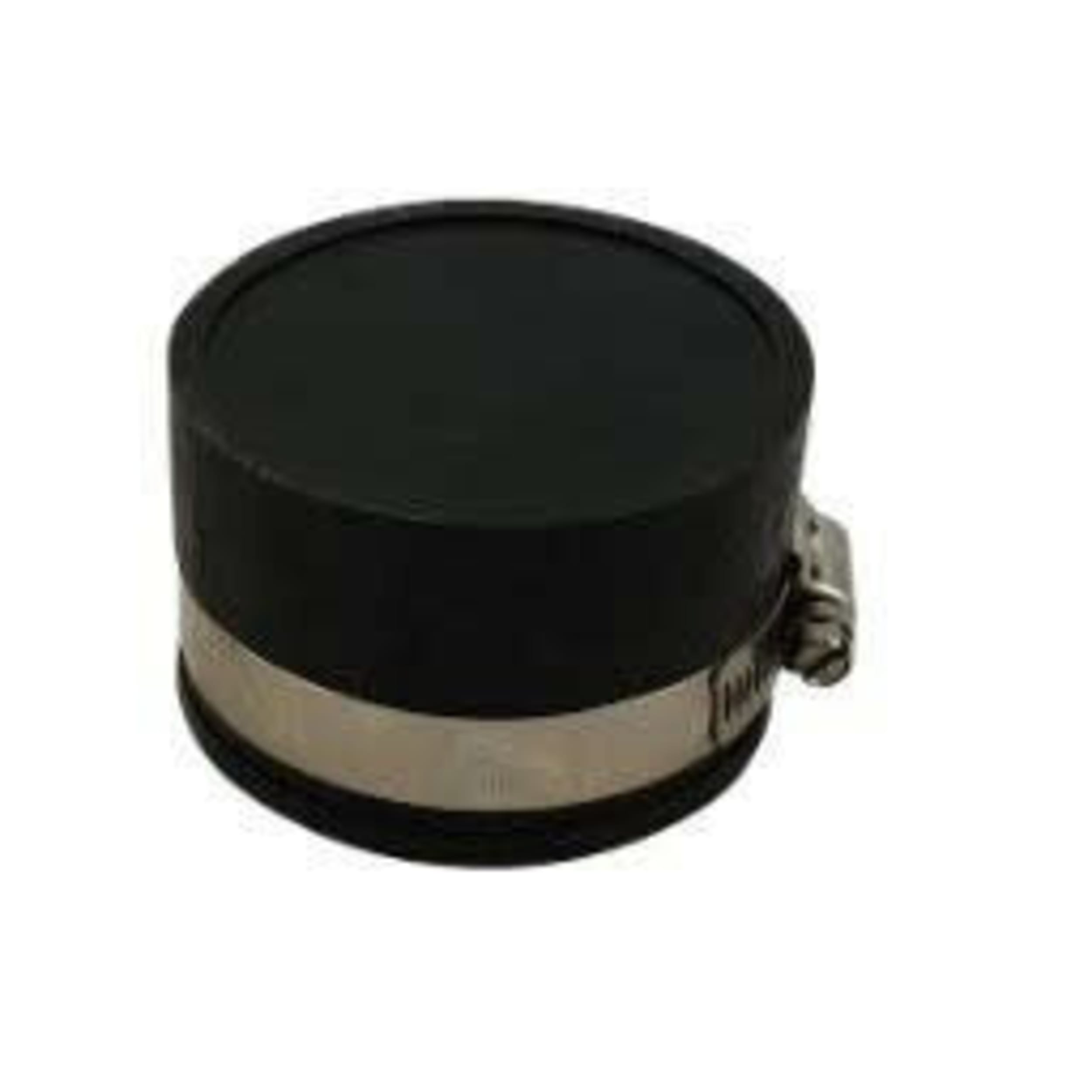 Flexibele rubber eindkap 75mm