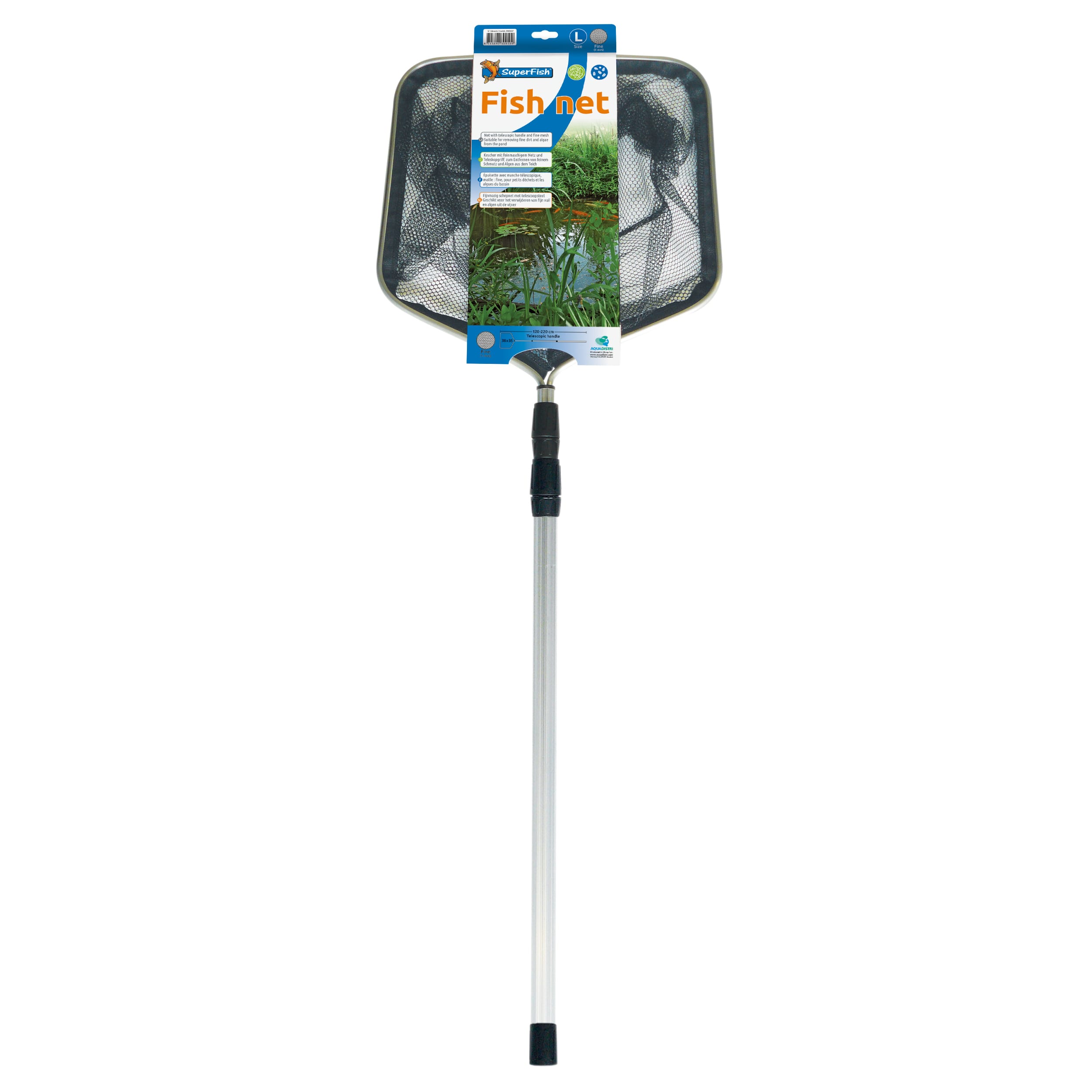 Vijvernet Large 38x35x220cm Fijn