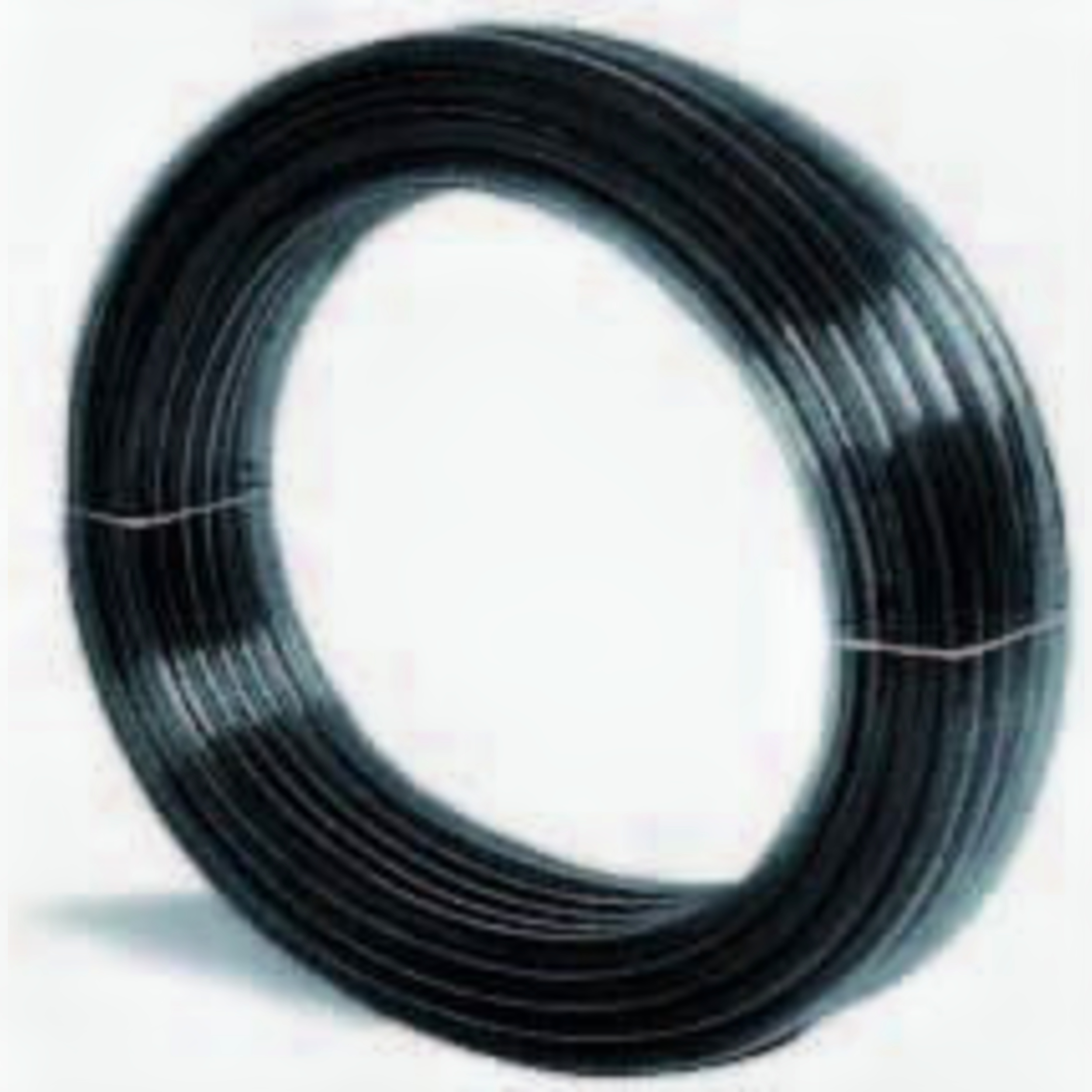 Luchtslang 9 x 12 zwart 5 meter rol Draad