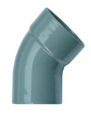 PVC Bocht 45° mof x spie 40mm