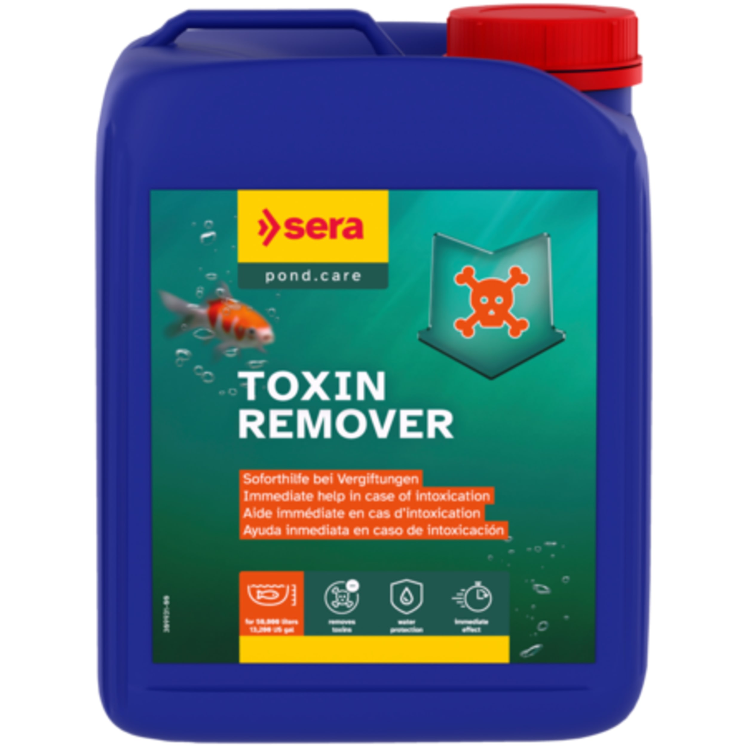 Pond Toxin Remover - 5.000 ml Fles, Vis, Zeeleven, Mobiele telefoon, Telefoon