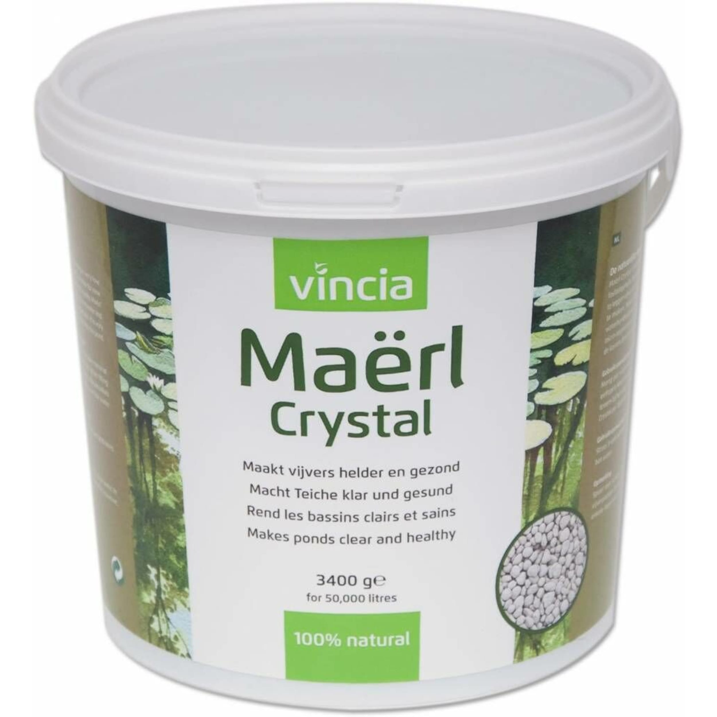Maërl Crystal voor Helder en Gezond Vijverwater - 3600 Gram Kruiden, Plant